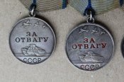 Комплект медалей "За Отвагу" и "За Б/З"