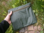 Дощовик плащ-намет пончо Travel PVC 145x107см олива