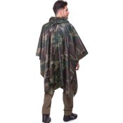 Дощовик плащ-намет пончо Travel PVC 145x107см камуфляж
