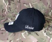 Бейсболка з гербом Ukraine (Чорний)