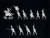 VID soldiers F-012 - Французские гренадеры в атаке, 1805-1812