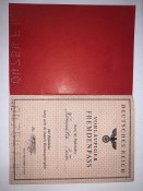 Vorlaufiger Fremden Pass Deutsche Reich (тимчасовий закордонний паспорт німецького рейху)