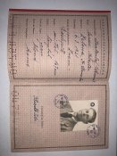Vorlaufiger Fremden Pass Deutsche Reich (тимчасовий закордонний паспорт німецького рейху)