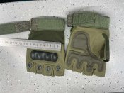 Нові Тактичні безпалі перчатки XL (хакі)