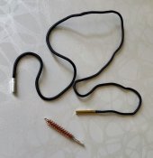 Гнучкий шомпол-шнур з йоржиком під 7.62 / .30cal