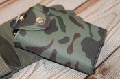 Фляга для алкоголю у камуфляжному чохлі Фляга з Тризубом 260 мл (1601)