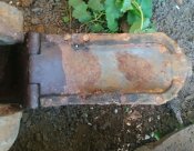 Кусок станины Зис 3