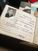 Пакет документов на моряка 18 шт + награда ветеран труда Военный билет справка 1944 год