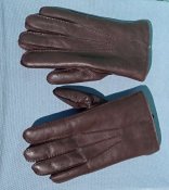 Перчатки кожаные из натуральной овчины.