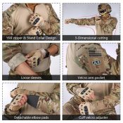 Ubacs Idogear G3 multicam combat shirt (убакс, бойова сорочка) XL