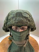 Шлем кацапский  6Б47 «Ратник» с двумя каверами и балаклавой, идеал.