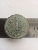 Офіцерський гудзик Прусія