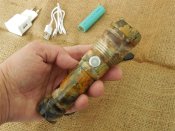 Фонарь Камуфляжний Cree XHP50 USB зарядка аккум 18650 і 26650 Зум комплект
