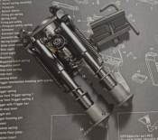 Сошки складные Harris bipod Brm, &quot;6-9 &quot;. Телескопические для Ar15/Ак (2 шт.)