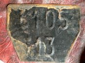 Военный номерной знак, автомобильный номер