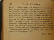 Гай Юлiй Цезар " Der gallische Krieg " ( Гальська вiйна) .1912