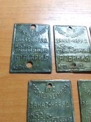 5 шильдов из СССР .