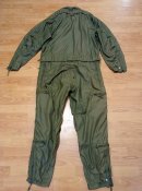 Армия США. Негорючий контрактный комбинезон экипажа боевых машин Coveralls Combat Vehicle Crewmen's. Олива. Оригинал. Размер Large Regular.