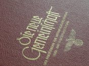 Футляр вiд cерiї агiтацiйних матерiалiв NSDAP " Neue Gemeinschaft" ( Нове суспiльство).До 1945 року.