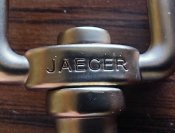 Карабины Jaeger, металл, длина 80 мм, 2 шт, в резерве