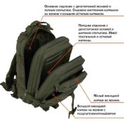 Тактический Рюкзак 25 л / тактичний рюкзак