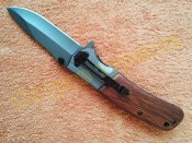 Нож складной Browning DA98 полуавтомат ,дерево ,клипса