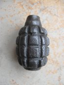 Корпус ручної гранати Ф 1