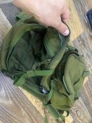 Рюкзак під гідратор олива