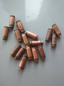 Гільзи з цілим капсулем ППШ, ТТ,ППШ 16 шт