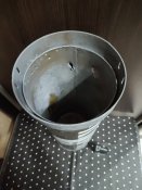 Тарас Григорьевич на трофейной кацапской трофейной гильзе 125мм