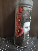 Тарас Григорьевич на трофейной кацапской трофейной гильзе 125мм