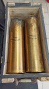 Гильзы гаубицы 122 мм Д-30 в транспортировочных коробах (1 шт.)