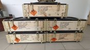 Гильзы гаубицы 122 мм Д-30 в транспортировочных коробах (1 шт.)