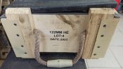 Гильзы гаубицы 122 мм Д-30 в транспортировочных коробах (1 шт.)