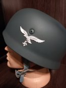 Fallschirmjägerhelm M38 — стальна каска