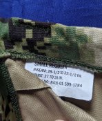 Штаны AOR2 Gore-Tex NWU Type III Small Regular США