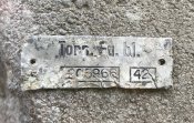 Шильдик німецької піхотної радіостанції Torn.Fu.b1.