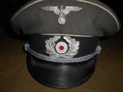 Фуражка под вермахт из гдровской размер - 60