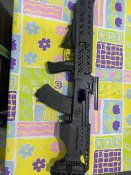 Буллпап АК 47/74 BlackStorm + Планка під коліматор АК47 АК74 Скорпион