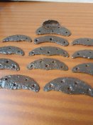 12  подков с немецких сапог .