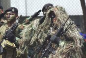 Морской спецназ. Fuerzas Especiales Мексика. Знак на берет.