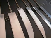 # Л  Заготовки для ножей из французской столицы производства ножей и столовых предметов г.Тьер( Thiers France)