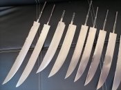 # Л  Заготовки для ножей из французской столицы производства ножей и столовых предметов г.Тьер( Thiers France)