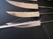 # Л  Заготовки для ножей из французской столицы производства ножей и столовых предметов г.Тьер( Thiers France)