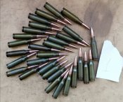 5.45х39 макеты патронов 30 шт. №1