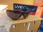 Нові окуляри Uvex Genesis ХС,  димчаста...