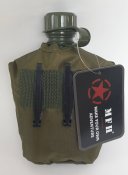 Фляга Нова військова MFH 1л. з чохлом та кріпленням Німеччина