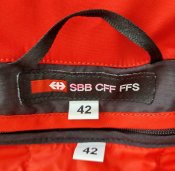 Куртка + подстёжка железнодорожника, размер 46, склад, SBB CFF FFS Швейцария