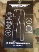 Штани польові US BDU SLIM FIT, ріпстоп, мультикам.