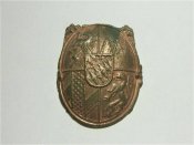 Часть кокарды на пикельхаубе Бавария
